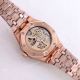 New Copy Audemars Piguet Royal Oak Lady Watches Frosted Gold Skeleton Face 37mm (8)_th.jpg